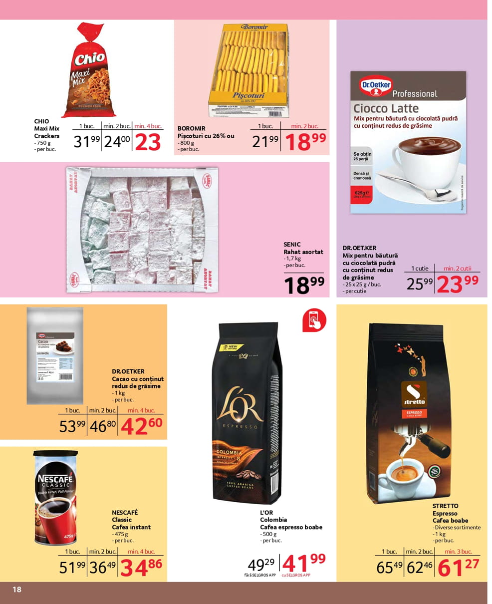 catalog Selgros gastro food